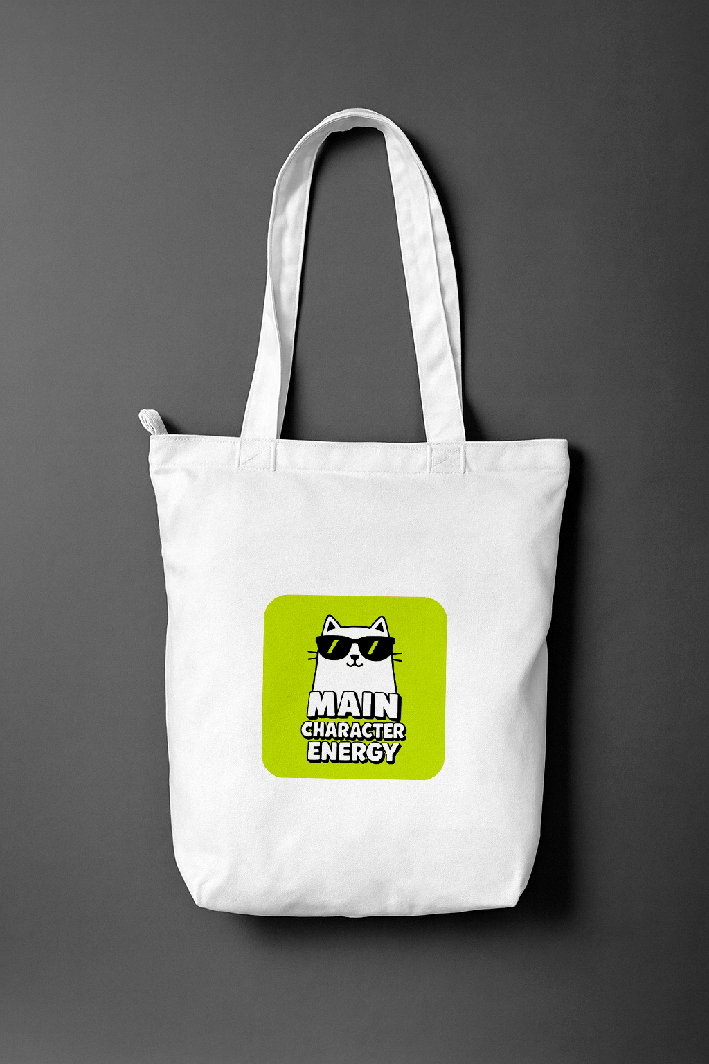 Main Character Energy — Everyday Tote Bag