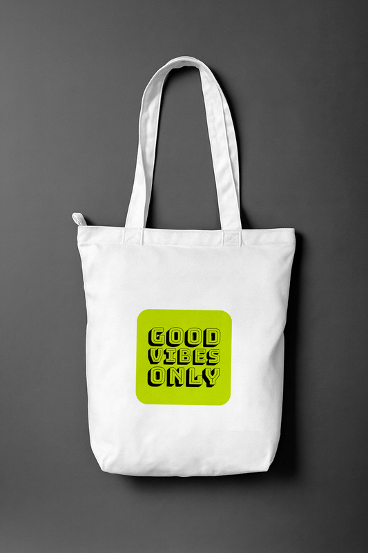 Good Vibes Only — Everyday Tote Bag