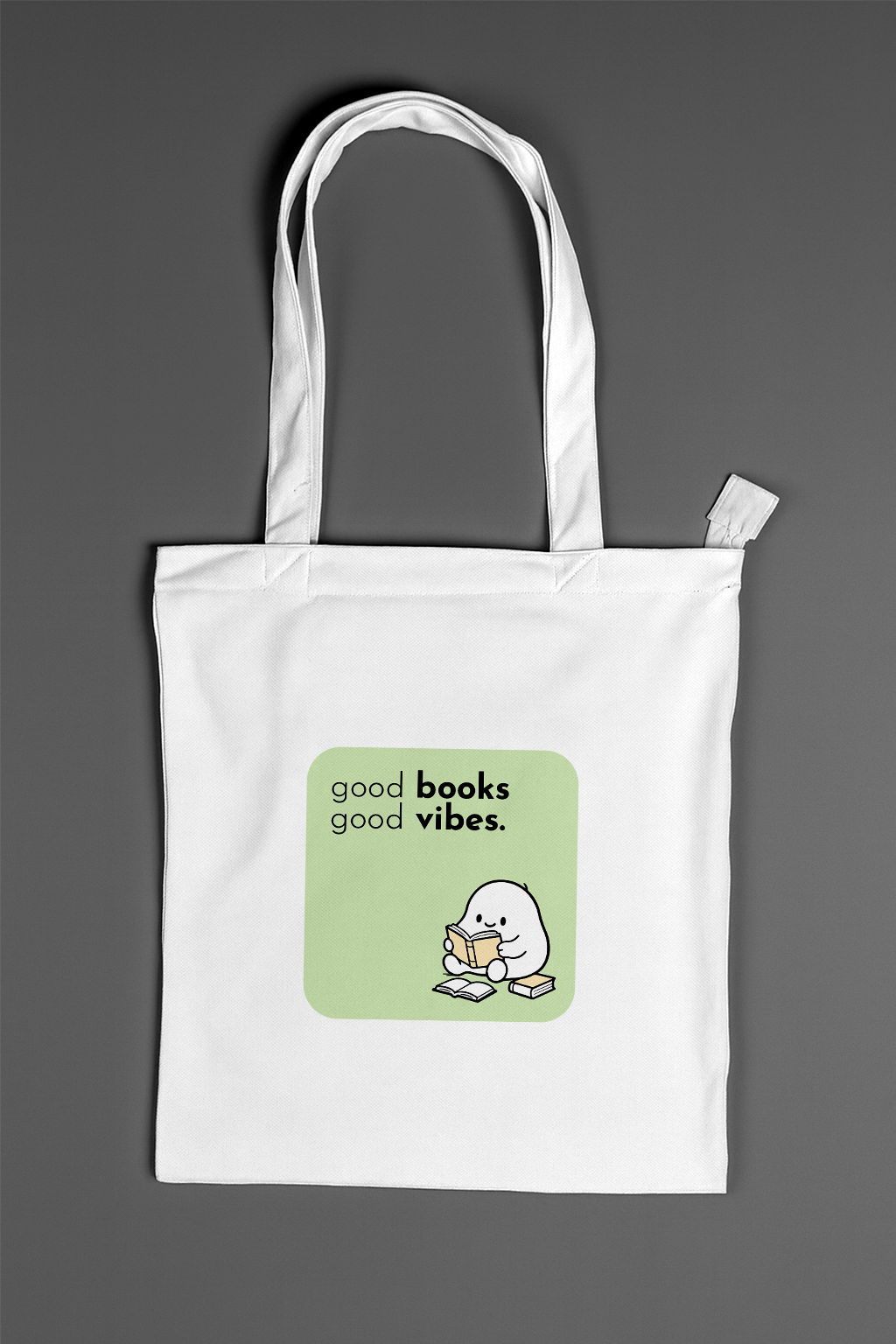 Good Books Good Vibes — Classic Tote Bag