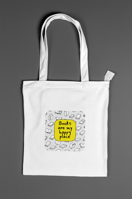 Books Are My Happy Place — Classic Tote Bag